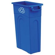 United Solutions United Solutions TI0033 23 Gallon Blue Slim Container 204880